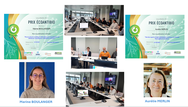 Deux Prix Ecoantibio ont été remis cette année (2025)