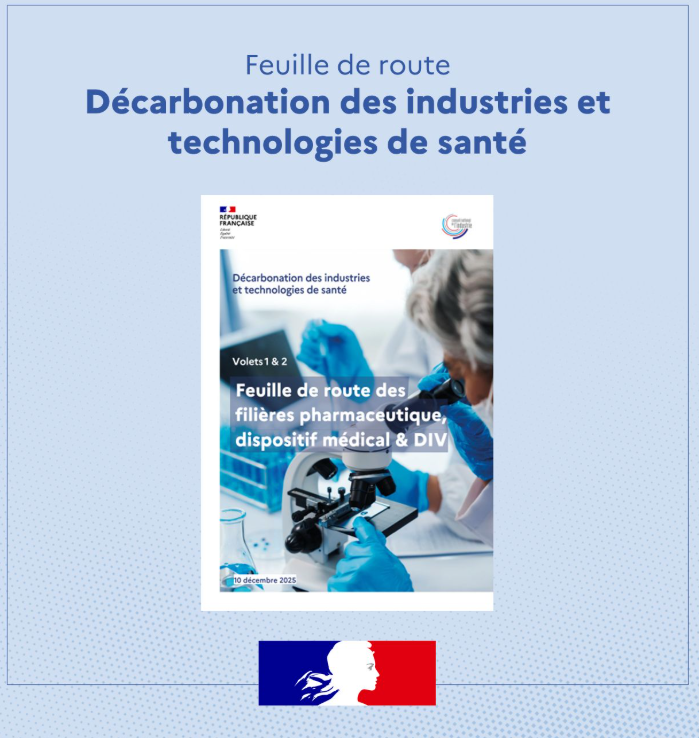 Feuille de route Décarbonation des industries et technologies de santé