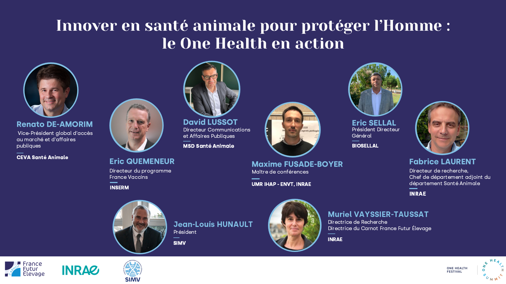 L’approche One Health en action : L’engagement des acteurs de la recherche publique et de l’industrie de la santé animale en action