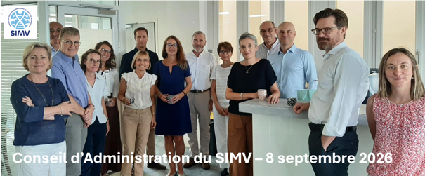 Conseil d’Administration du SIMV – 8 septembre 2026