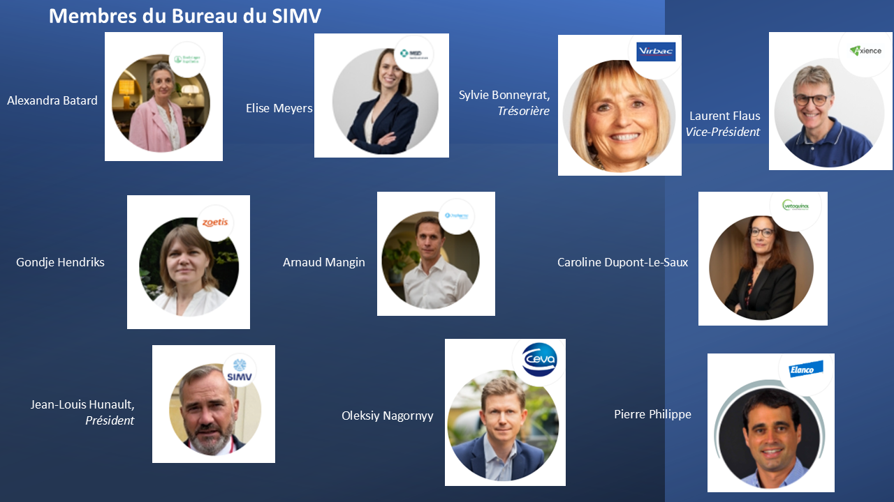 membres du Bureau SIMV 09/2026