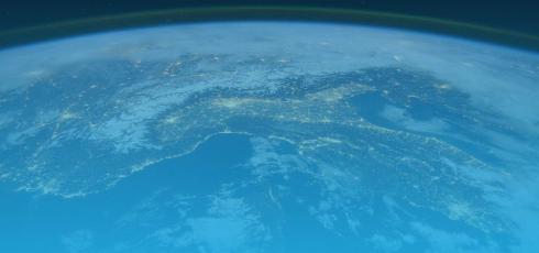 La terre vue du ciel