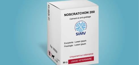 Boite de médicament fictive