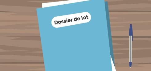 Illustration dossier de lot